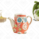 Ginkgo a Long Way Earrings, $17 | Hoot’s Invited? Tea Pot, $21 | Heart Mythed a Beat Pillow, $31